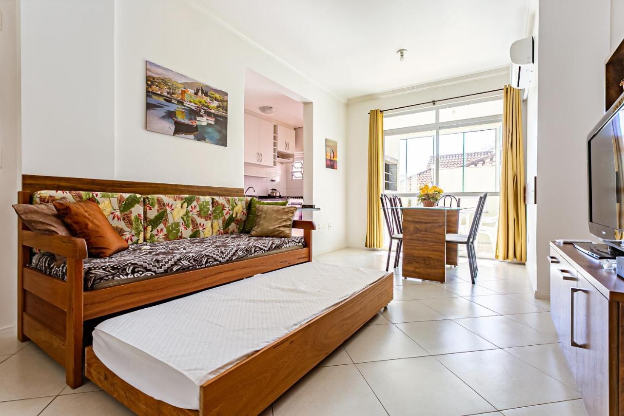 Apto 2 Suites, Ideal Para Familias, 30M Do Mar Florianópolis Exteriér fotografie